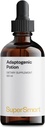 SUPERSMART - Adaptogenic Potion - 10 허브 및 버섯 (Astragalus, Holy Basil & Reishi, Cordyceps & Shiitake) - Adrenal Support & Immune System Booster | 비 GMO 및 글루텐 프리 120 ml