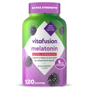 비분해 여분 힘 Melatonin 거미 비타민, 5mg, 120 ct Gummies