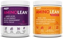 RSP NUTRITION AminoLean Pre 운동 에너지 (BlackBerry Pomegranate 30 서빙) AminoLean Recovery Post 운동 부스트 (Blood Orange 30 서빙)