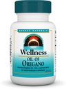 Oregano의 Source Naturals Wellness Oil - 70% Carvacrol - 30 채식 캡슐에 표준화