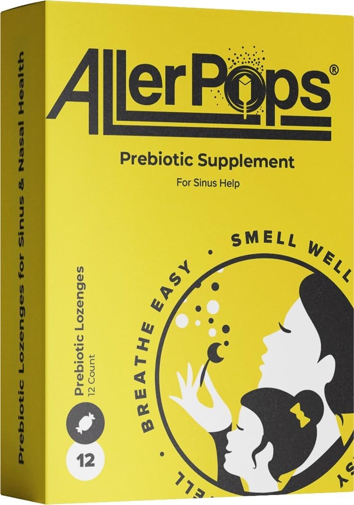 Prebiotic 보충교재 긴 Lasting Nasal/Sinus 건강, 면역 균형 - 기도 Probiotics, 12 Gummy Lozenges를 위한 완전한 영양