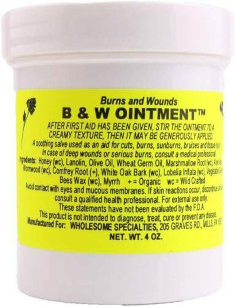 Konvalia Natural Burn Cream (새로운 라벨) - 4 oz