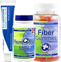 HemRid 완전한 Hemorrhoid 지원 체계 – Immediate 기복 & Long-Term 안락을 위한 최대 공식, 리도카인 크림 & 섬유 Gummies