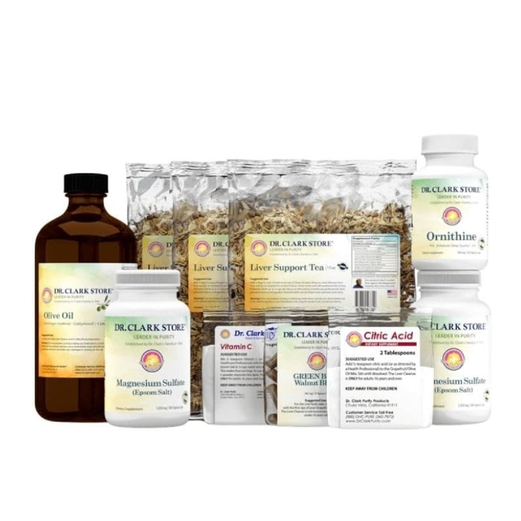 Clark Store Liver Health Kit – 채식주의, 지원 Detox & Optimal Liver 기능