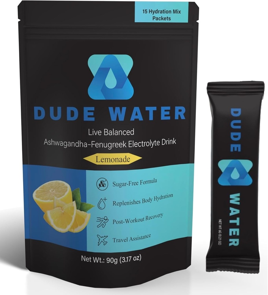 Hydration 보충교재 혼합 - Ashwagandha, Fenugreek 및 근본적인 비타민과 주입된 Electrolyte 분말. Hydration, 지원 에너지, 호르몬 건강, 힘 및 회복을 보충하십시오.