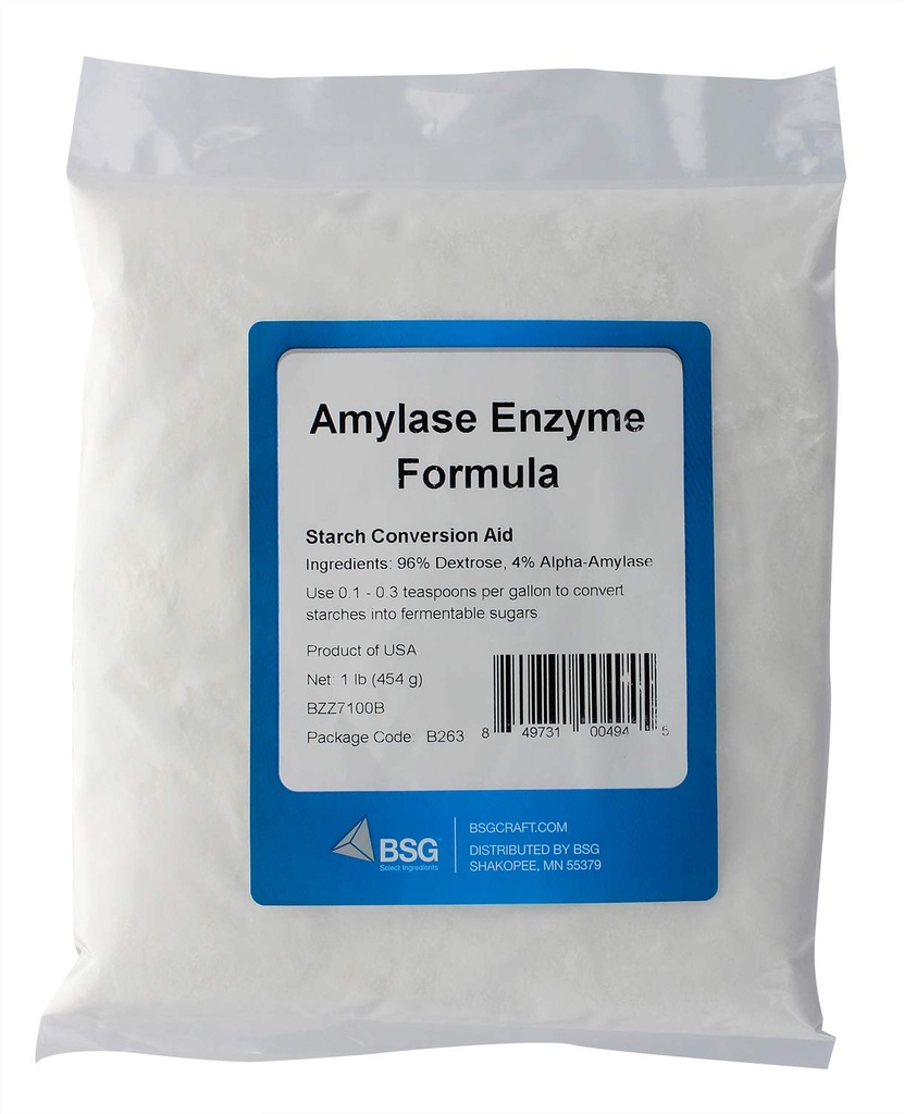 BSG Handcraft Amylase 효소 - 1개 lb.