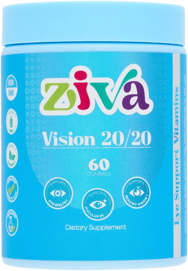 ZIVA 비전 20/20 (60 Gummies)