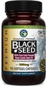 굉장한 허브 감기 압박되는 까만씨 기름 500mg - 90 Softgels2