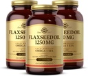 Flaxseed 기름 1250mg 100 SG 3 팩
