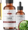 유기 OSHA 루트 Tincture – 천연 호흡 지원 – 알코올 자유로운 액체 추출 – 비 GMO, 미국에서 만든 – 2 Fl Oz