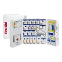 첫째로 원조 단지 1000-FAE-0103 SmartCompliance 50-Person OSHA에 의하여 Compliant 사업을 위한 첫번째 원조 장비, Medication, 245 조각을 가진 큰 플라스틱 첫번째 원조 내각