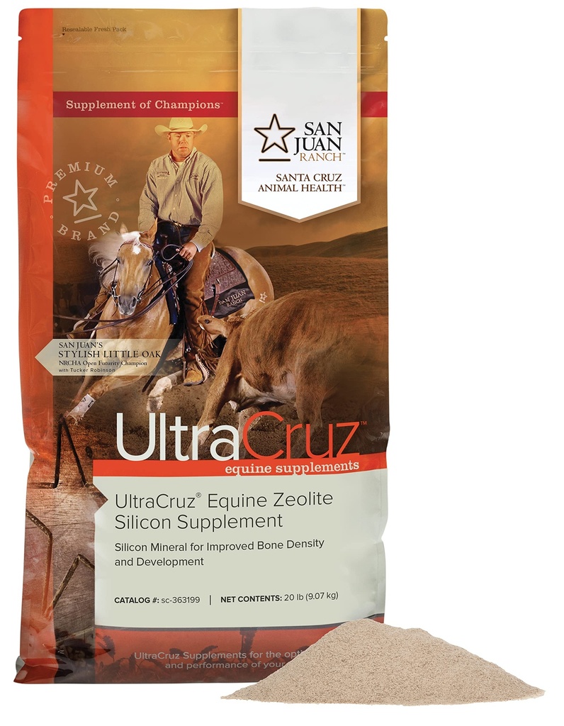 UltraCruz® Equine 비석 실리콘 보충, 20 파운드