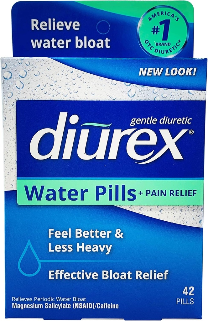Diurex 물 알약, 42 조사 알약 (6의 포장)
