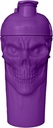 JNX 스포츠 커스! Skull 셰이커 병, 24Ounce, 포도 한정판, 클래식 루프 탑과 보충 믹서