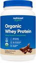 Nutricost 유기 Whey Protein Concentrate, 더블 초콜릿 맛, (2LBS) - 글루텐 - 무료, 비 GMO
