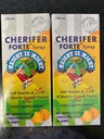 CHERIFER Forte Syrup w/Taurine & 두 배 Chlorella 성장 인자 + 아연 120ml (2개의 병의 포장)