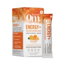 OM MUSHROOM SUPERFOOD 에너지 플러스 버섯 분말 음료 혼합, 감귤류 오렌지, 단 하나 Serve, 10 조사, 버섯 혼합, Cordyceps, Yerba Mate, Tumeric, 비타민 B Complex, 전 운동, 면역 보충교재