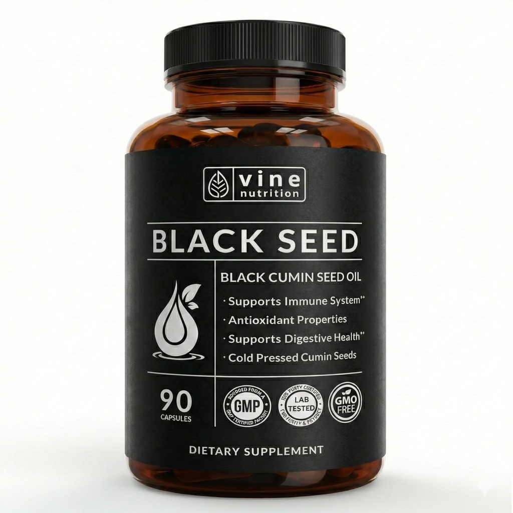 Black Seed Oil Capsules - Nigella Sativa - Immune Support Supplement Soft Gels - Cold Pressed Antioxidant Vegetarian Black Cumin Pills - 미국에서 만든 500 밀리그램