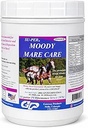 SU-PER Moody Mare Care Powder - 말에 균형 잡힌 분해 및 정상 행동을위한 초본 혼합 - 2.5 파운드 (2 팩)