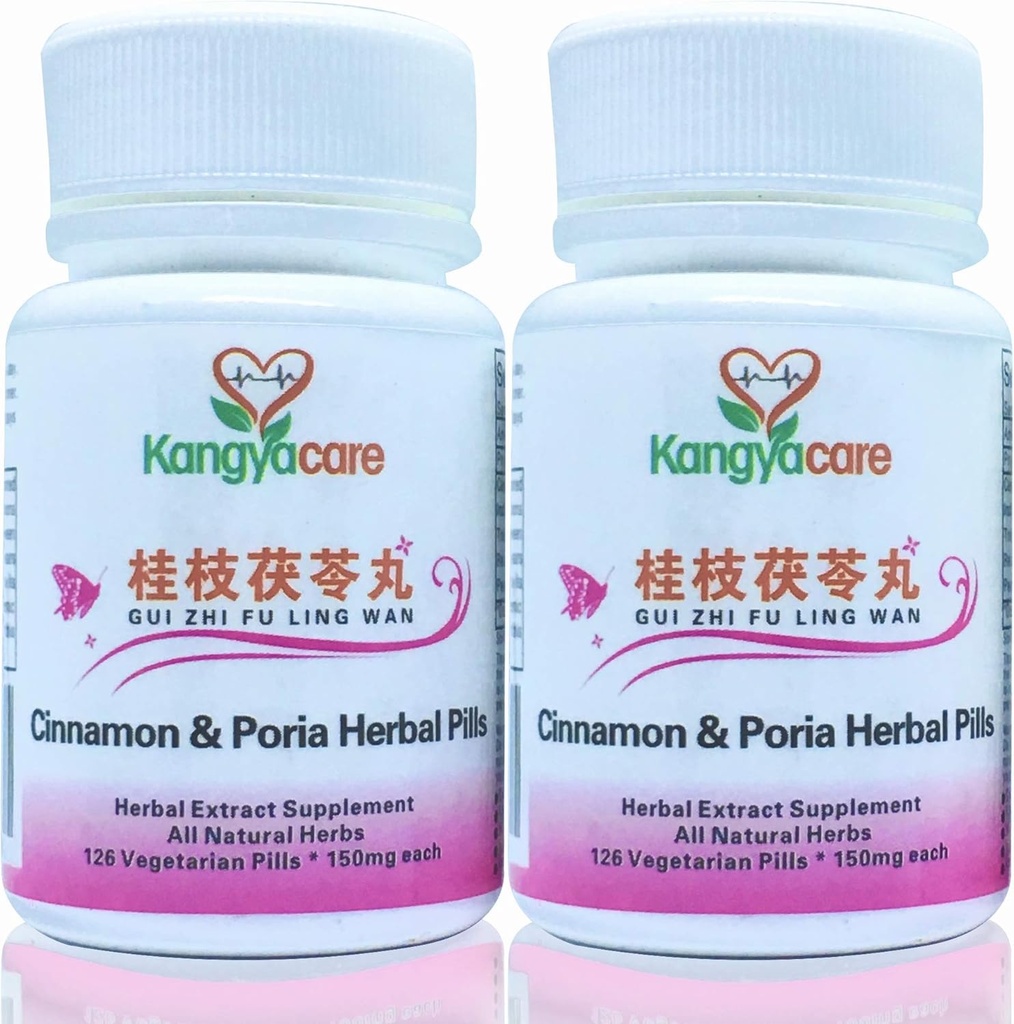 GUI Zhi Fu Ling Wan   -Cinnamon & Poria 알약 -자연 주기 구호 -도움직임 크림, Pelvic 크림핑, 블로팅, 기간 불편 -Promote Women's Health - 모든 자연 - 252 Ct (2)