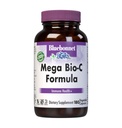 Bluebonnet Nutrition Mega Bio-C Formula Vegetable Capsules, 높은 Potency Buffered Vitamin C, Immune Health, Soy Free, Gluten Free, Non-GMO, Kosher, Dairy Free, Vegan, 180 카운트