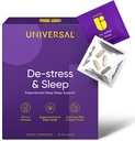 De-Stress & Sleep Supplement - 10-in-1 성인을위한 자연 수면 보조, 마그네슘, 멜라토닌, Ashwagandha, L Theanine, Valerian Root, 남성과 여성을위한 수면 알약, 30 팩