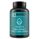 Vegan 오메가 3 조류 DHA 410mg | No Fishy Aftertaste | 하트 브레 | Schizochytrium sp DHA EPA 60ct