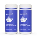 UpNourish Chelated 마그네슘 글리세린 500mg 캡슐 - 높은 흡수를 위한 마그네슘 킬레이트 - Calm, 다리 크림, 근육 Relaxation 480 캡슐을 위한 순수한 마그네슘 보충교재