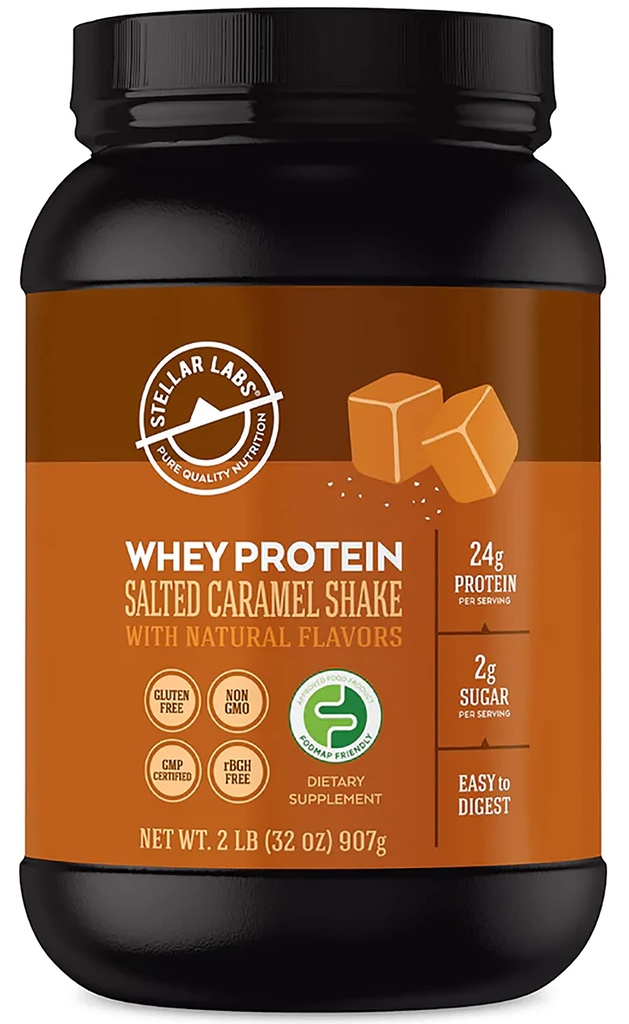 카테고리 BCAA & Whey Isolate와 함께 헤리 단백질 분말 | 인증 낮은 FODMAP, 비 GMO, 글루텐 무료, Soy 무료, 낮은 Carb, Keto, 스테비아와 함께 | 모든 자연 Lean Post Workout Shakes | 소금 Caramel