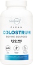 유형 Zero Colostrum 보충 (500mg) 180 캡슐 - Bovine Sourced, Non-GMO, 글루텐 프리