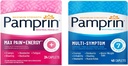 Pamprin Multi-Symptom 및 Max Pain + 에너지 주기 구호 번들
