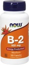 NOW 비타민 B-2 (리보플라빈) 100mg, 100 캡슐 (포장 3)