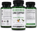 Siberian Green Lung Support Complex 60 캡슐 - Quercetin, Citrus Bioflavonoids, Pine Bark의 전통 공식 보충