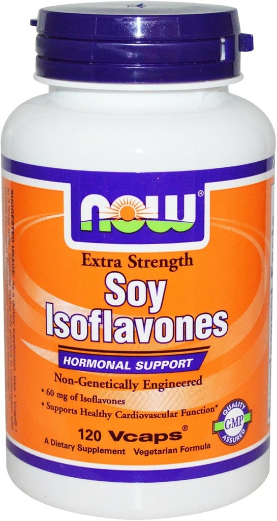 이제 식품 Isoflavones 120 Vc Soy, 120 CT