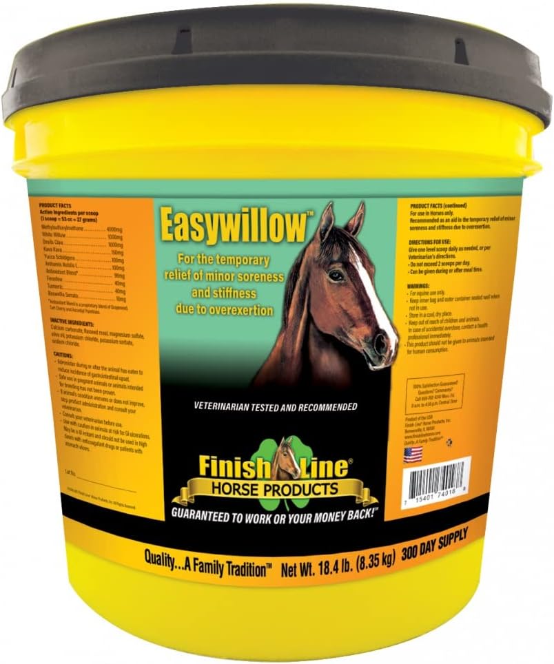 끝 선 Easywillow Equine 보충교재 크기: 300 일 (18.4 lbs)