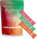 리듬 소녀, Bye Fast-Acting 18 ct. Tropical-Flavored Keto UTI Relief & Defense + Rapid Hydration Urinary Tract Health Drink Mix | PH Balancing | 운동 및 Intimacy | 필수 운동