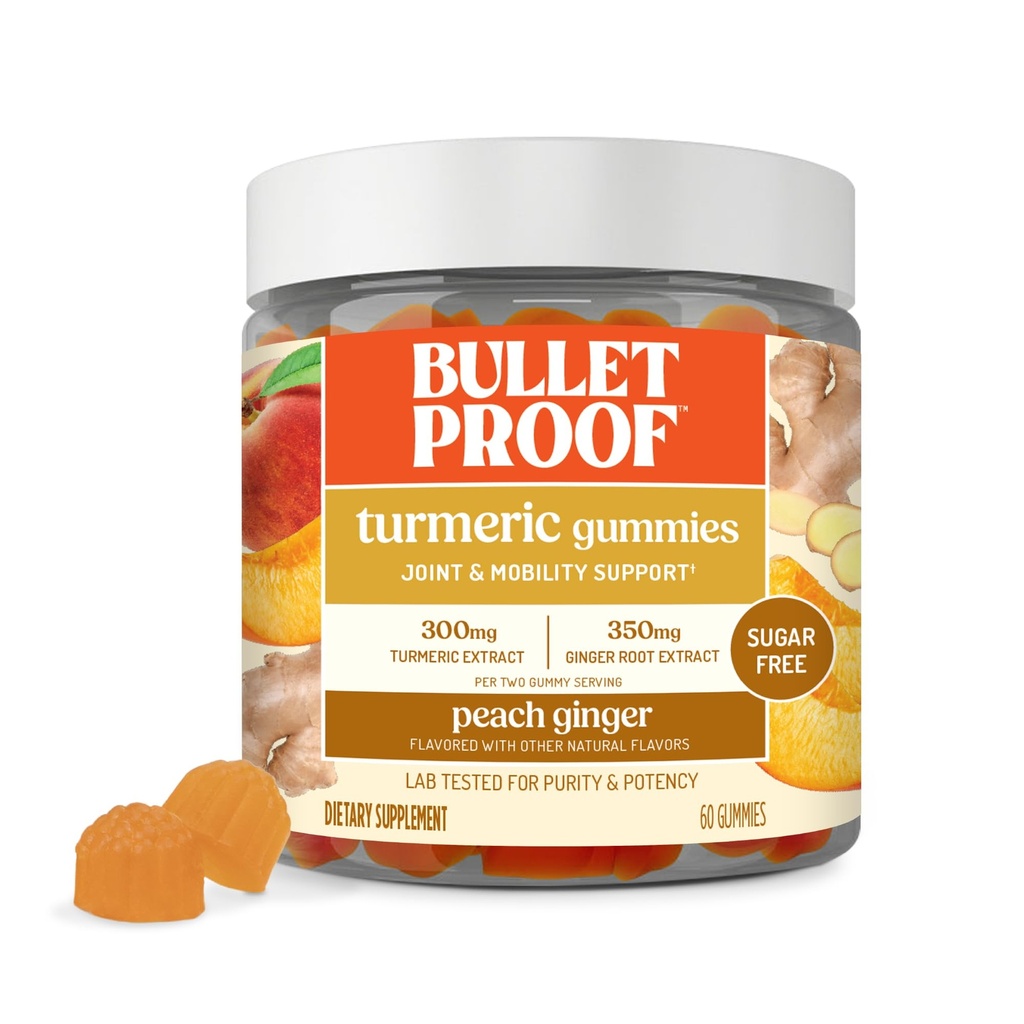 방탄성 설탕 자유로운 복숭아 생강 심황 Gummies, 합동을 위한 60 조사, Keto 보충교재 및 염증 응답 지원, 새롭고 개량한 풍미 및 texure, 포장 May Vary