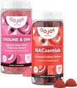 NAC 600mg + Choline & DHA Gummies 번들 - 매일 웰빙을위한 영양 지원