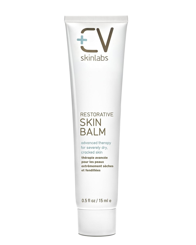 CV Skinlabs 건조한 금박한 피부를 위한 잔여 피부 발름 (0.5 fl oz.)