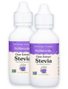 NuNaturals 명확한 추출물 NuStevia, 식물 기초 감미료, 2개 oz, 2 팩, 플라스틱