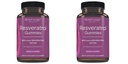 예비 품목 아름다움 Resveratrol Gummies 100 mg의 심장 건강을 위한 산화 방지제 보충교재, 산화 방지제 보충교재는 건강한 시효, Vegan - 2 팩을 지원합니다