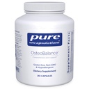 Pure Encapsulations OsteoBalance | 칼슘 흡수를 촉진하고 건강한 뼈 광화 강화를 위한 Hypoallergenic 보충교재 * 351의 캡슐