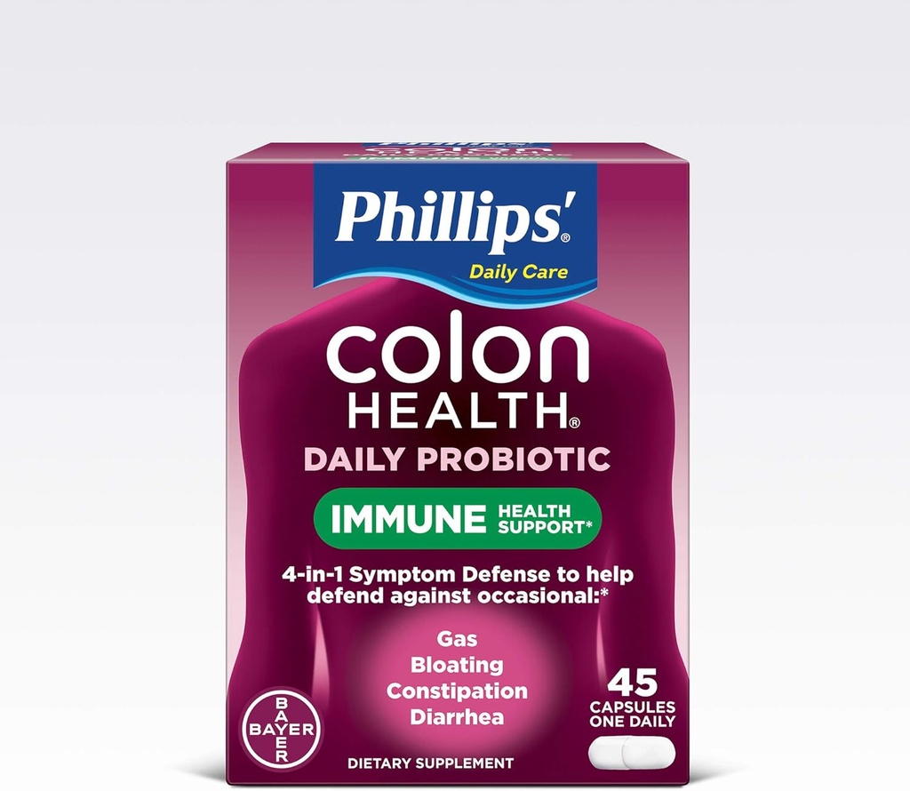 Phillips' 대장 건강 Probiotic 보충, 45 조사