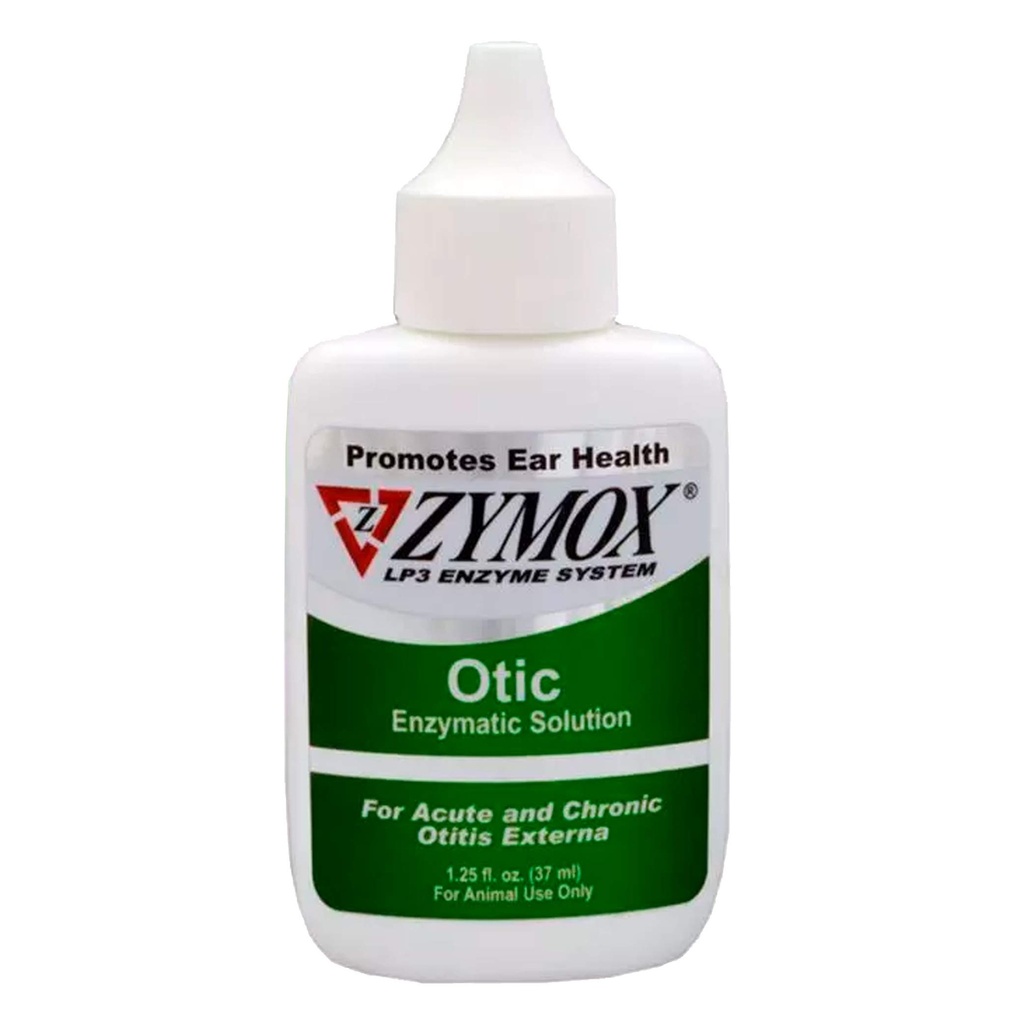 애완 동물 킹 브랜드 Zymox Otic Enzymatic 솔루션 개와 고양이에 대한 Soothe Ear Infections 없이 Itch Relief, 1.25oz