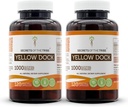 Tribe Yellow Dock의 비밀 120 캡슐 (2 개.), 1000 mg, Yellow Dock (Rumex Crispus) 건조 루트 (2x120 캡슐)