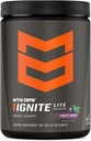MTN OPS Ignite 라이트 에너지 음료 분말 글루텐 무료 니트로 산화물 보충 음료 혼합, L 아르기닌, L Citrulline, 카페인 & Nootropic 설탕 무료 음료 혼합, 45 서빙, 숲 베리