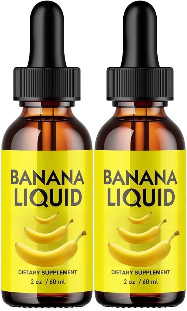 바나나 보충 액체 본래 60ml 바나나 추출물 여성 Gut 건강 2 팩을 위한 액체