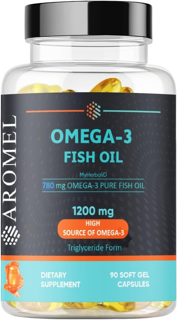 Omega-3 물고기 기름 1200mg 90 연약한 젤 캡슐