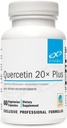 XYMOGEN Quercetin 20 × 플러스 - Quercetin 보충제 - 비타민 C, N-Acetyl-L-Cysteine 및 Nettles와 매일 복합체 - 호흡 지원을위한 공식화 - Vegan & Gluten-Free (60 캡슐)