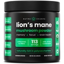NutraChamps 유기 사자 Mane 분말 - 기억, 초점, 면역 지원을위한 2000mg 강력한 Nootropic - 자연적으로 Occurring Beta-Glucans와 Vegan 사자 Mane 버섯 분말 보충 - 8oz